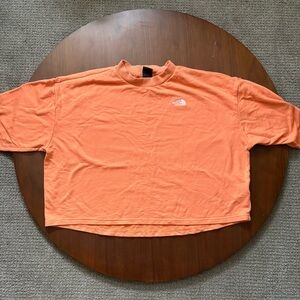 The North Face Long Sleeve Shirt Orange Relaxed Women's Plus Size XL